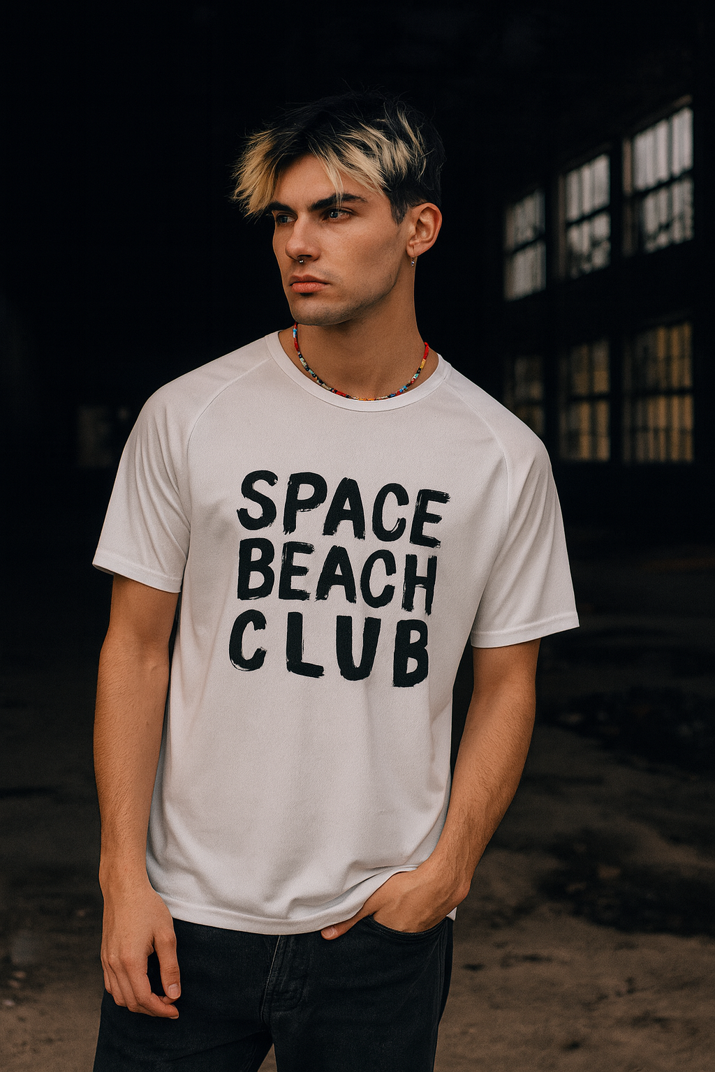 Space Beach Club T-shirt