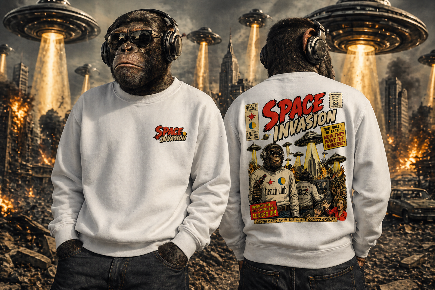 Space Invasion Comic